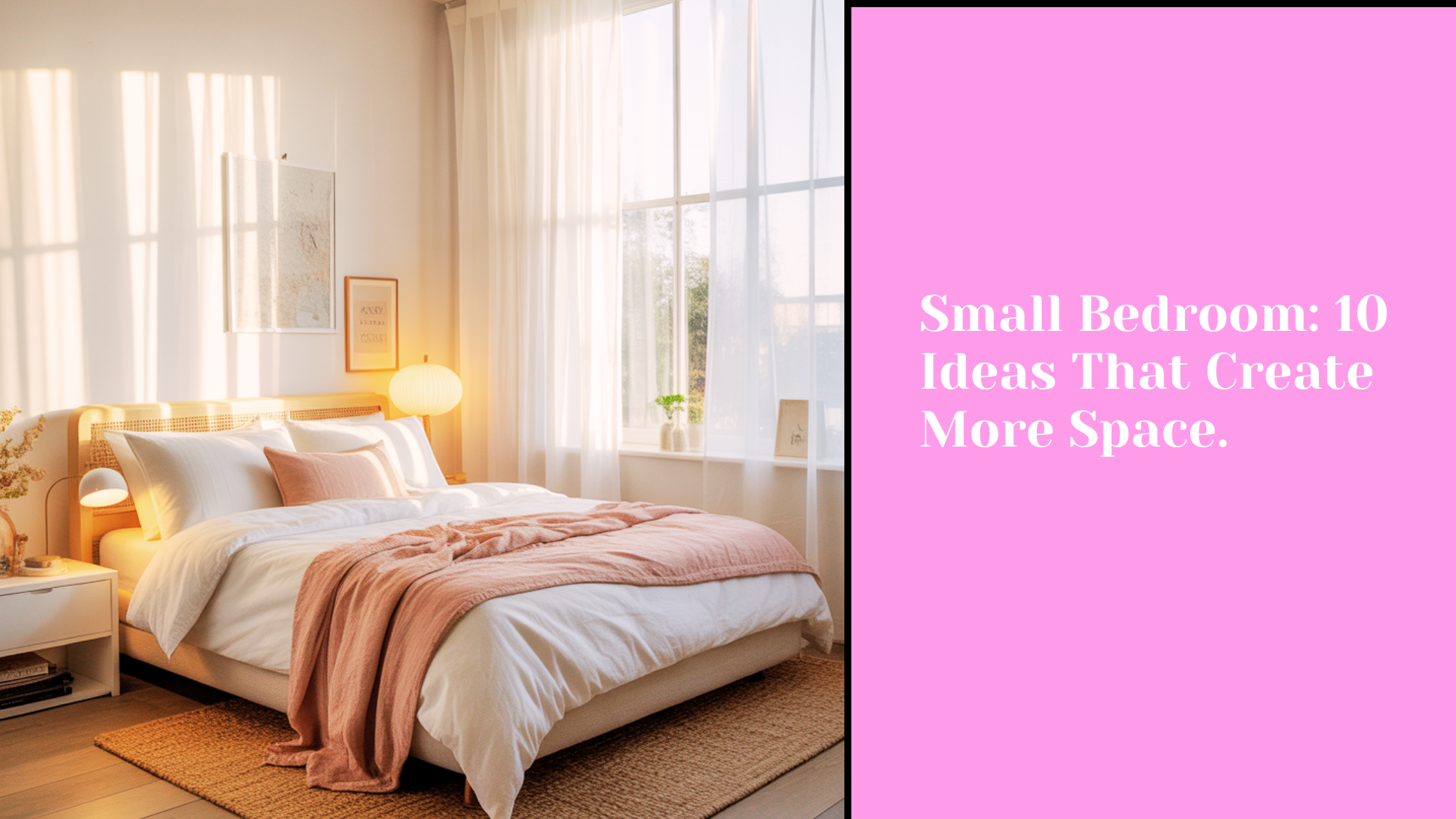 Small Bedroom: 10 Ideas That Create More Space.