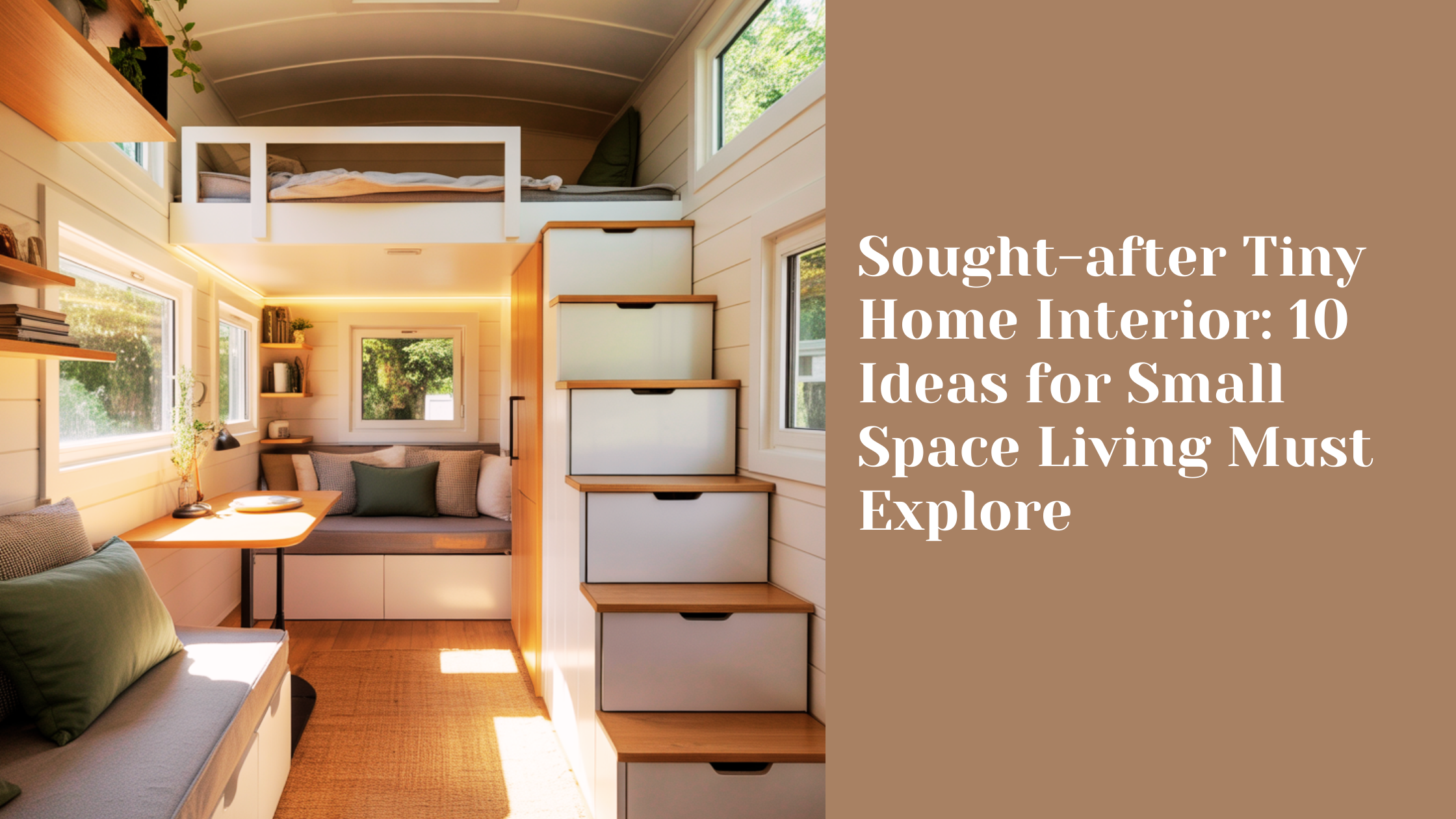 Sought-after Tiny Home Interior: 10 Ideas for Small Space Living Must Explore