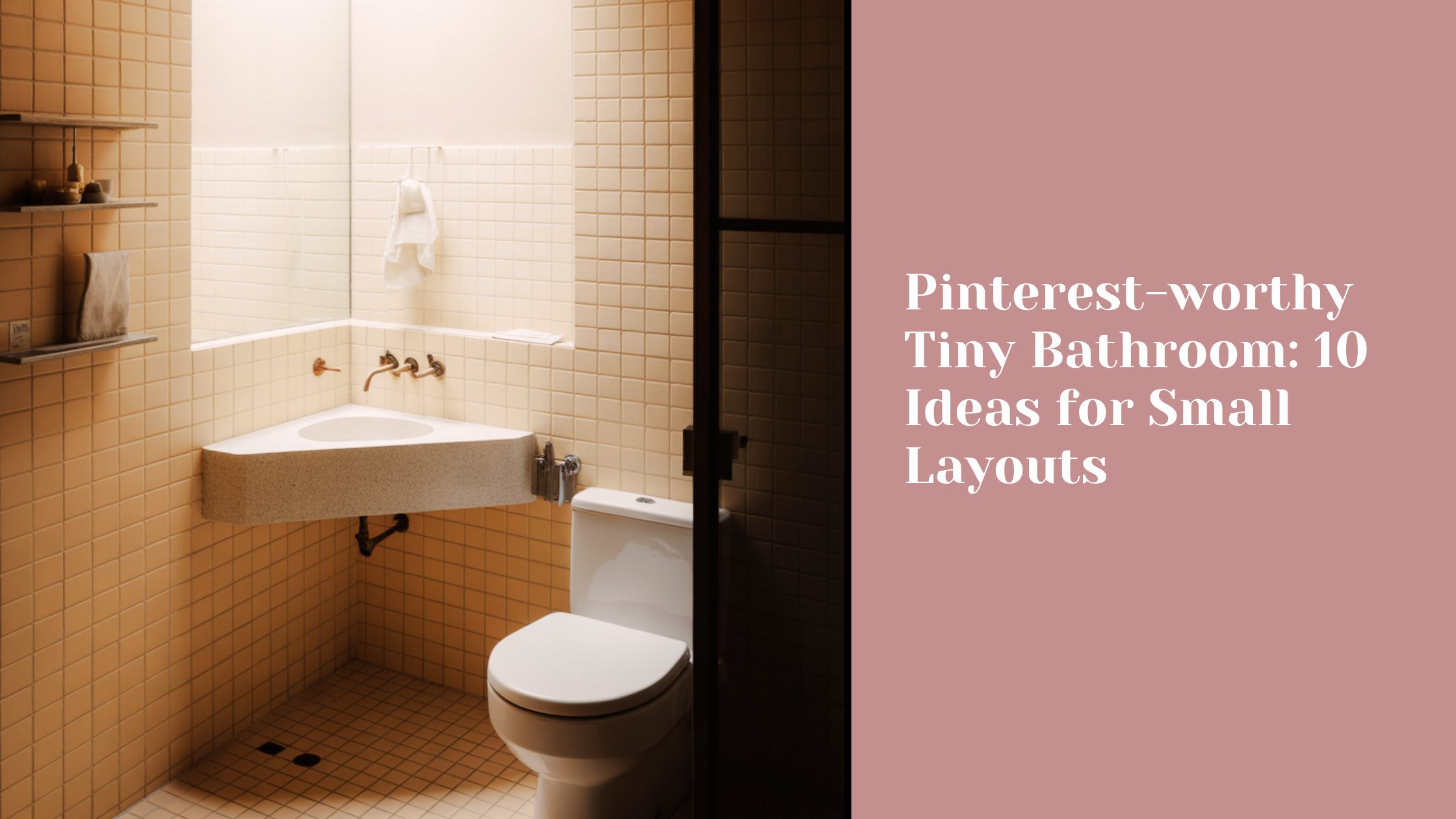 Pinterest-worthy Tiny Bathroom: 10 Ideas for Small Layouts