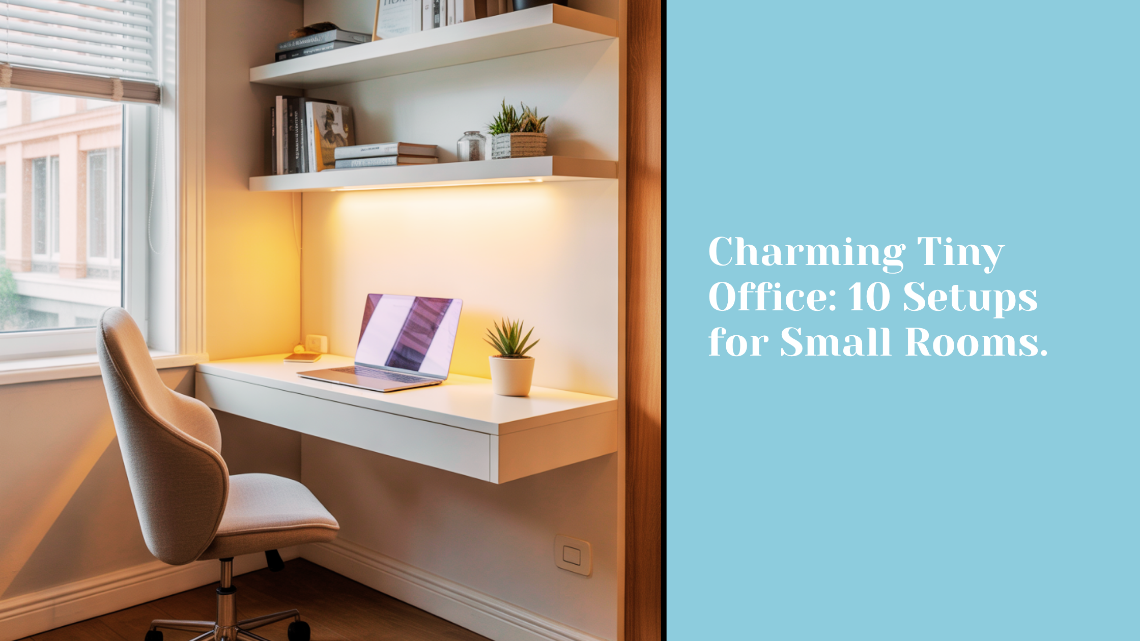 Charming Tiny Office: 10 Setups for Small Rooms.