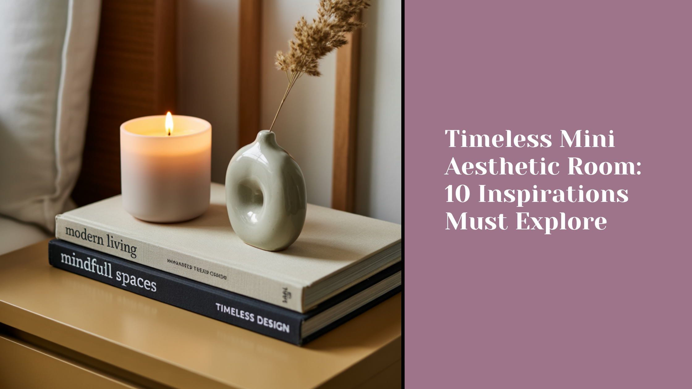 Timeless Mini Aesthetic Room: 10 Inspirations Must Explore