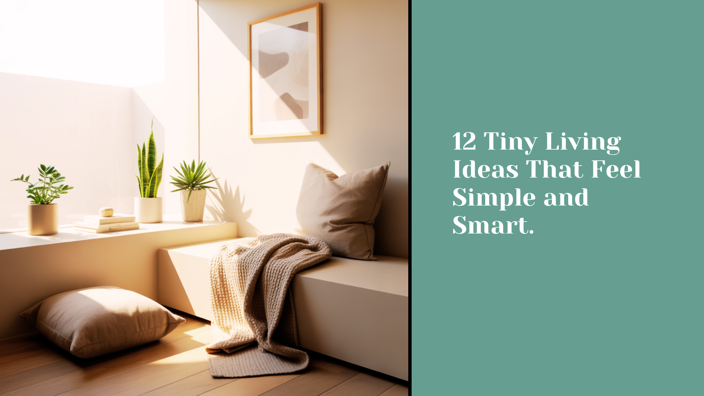12 Tiny Living Ideas That Feel Simple and Smart.